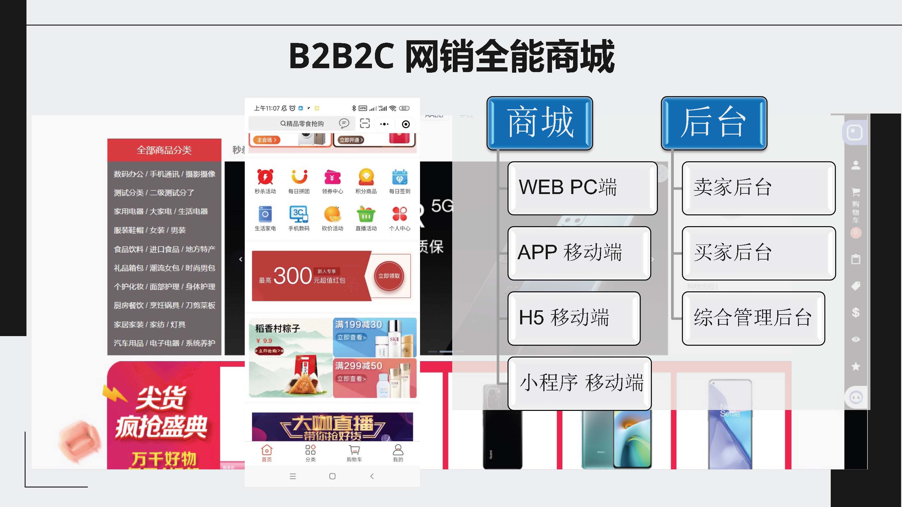 B2B2C网销商城解决方案！